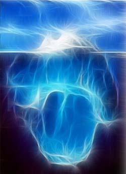 Image: Iceberg - Conscious VS Unconscious